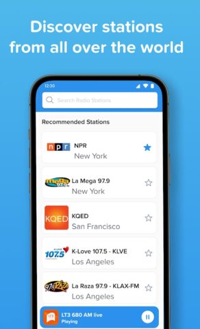 Simple Radio: Stations FM AM pour Android
