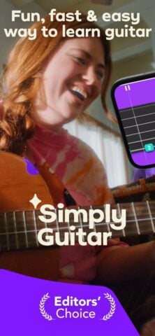 iOS 用 Simply Guitar ギター練習 – 簡単コード習得