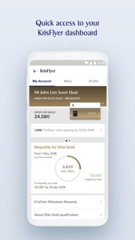 Singapore Airlines für Android