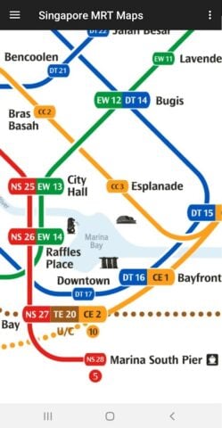 Singapore MRT Map (Offline) pour Android
