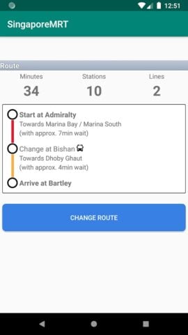 Singapore MRT and LRT Offline cho Android