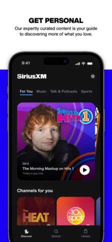SiriusXM: Music, Sports & News per iOS