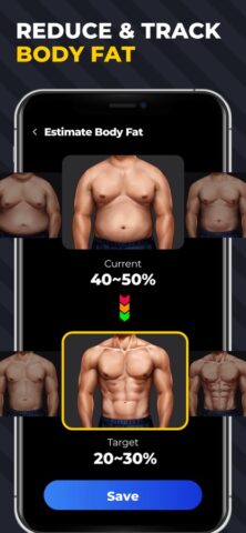 Des muscles abdominaux pour iOS
