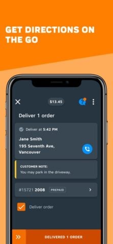 iOS için SkipTheDishes – Courier