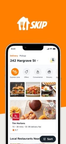 Skip – Livraison de nourriture pour iOS
