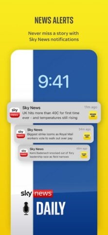 Sky News: Breaking, UK & World para Android
