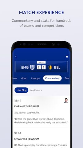 Sky Sports Scores для Android