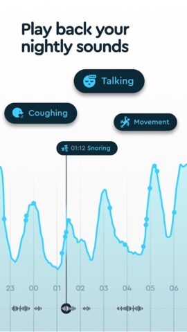 Android용 슬립 사이클: 수면 분석 및 스마트 알람 시계