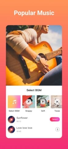 Videos Con Fotos y Música para iOS