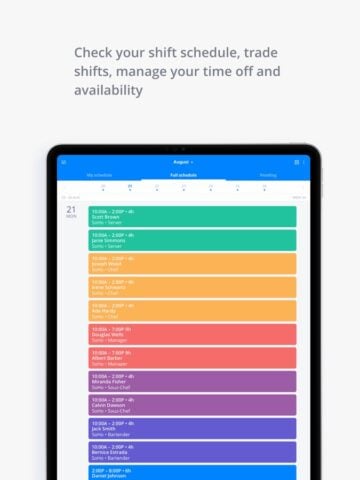 Sling: Employee Scheduling App per iOS