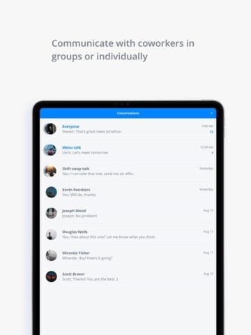 Sling: Employee Scheduling App cho iOS