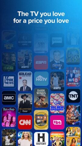 Android 用 Sling TV: Live TV + Freestream