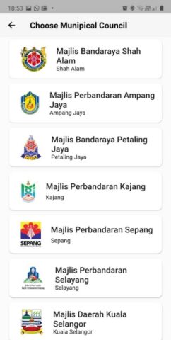 Android용 Smart Selangor Parking
