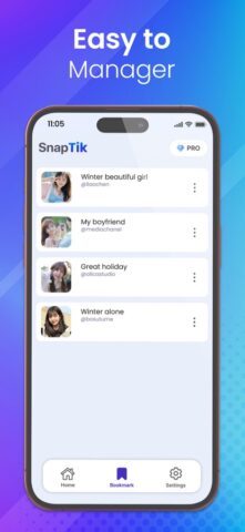SnapTik – BookMark Any Video per iOS
