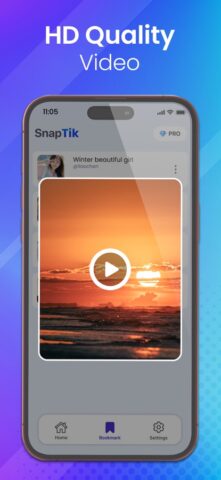 iOS için SnapTik – BookMark Any Video