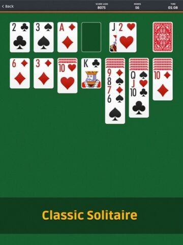 Solitaire (pertapa) untuk iOS