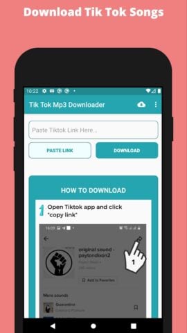 Android 用 Song Downloader – SongTik