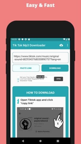 Android 版 Song Downloader – SongTik
