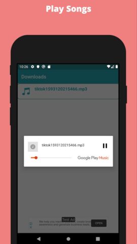 Android용 Song Downloader – SongTik