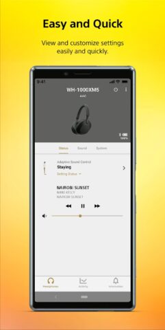 Android 版 Sony | Headphones Connect
