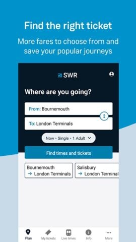 South Western Railway para Android