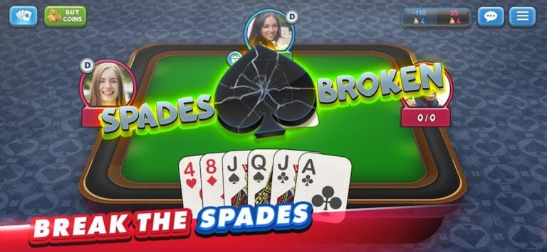 Spades Plus — Card Game для Android