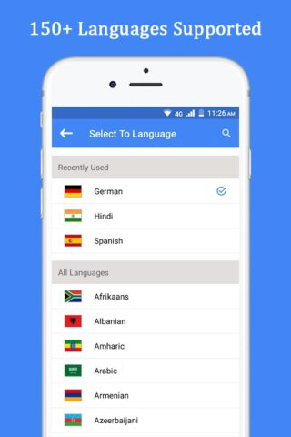 พูดและแปลเสียงนักแปลและล่าม สำหรับ Android