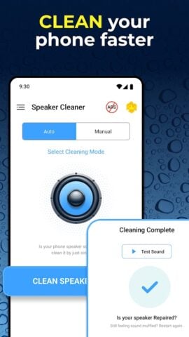 Limpiador agua para altavoces para Android