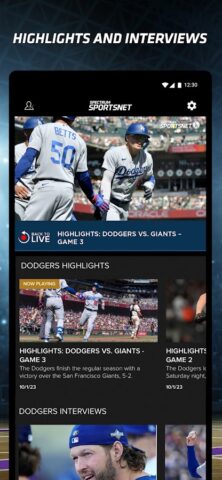 Spectrum SportsNet: Live Games untuk Android