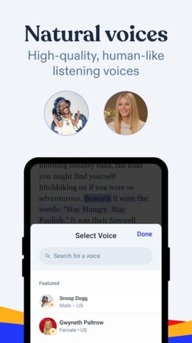 Speechify tts voz voice reader para Android