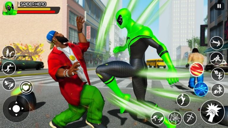 Android용 Spiderhero Man: 악당 게임 에픽 싸우는