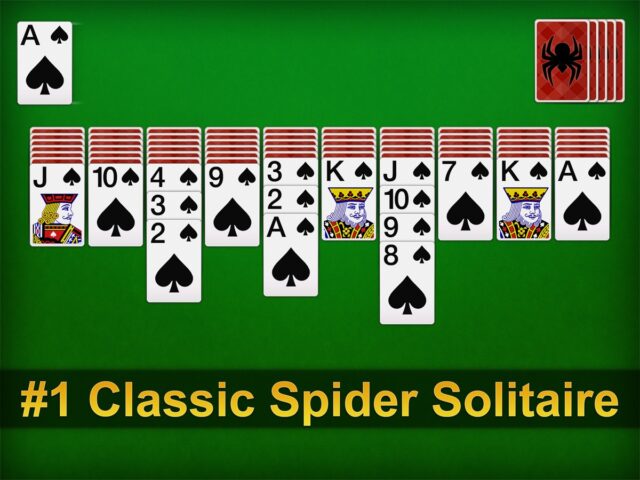 Spider Solitär ∙ Kartenspiel für iOS