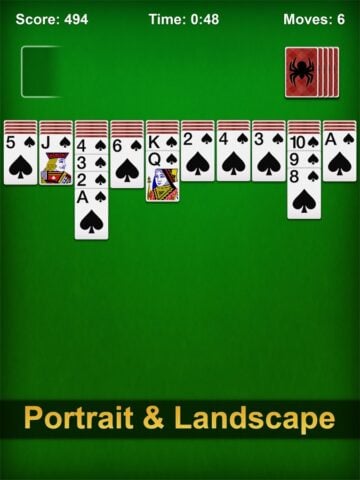 Spider Solitaire・ Card Game cho iOS