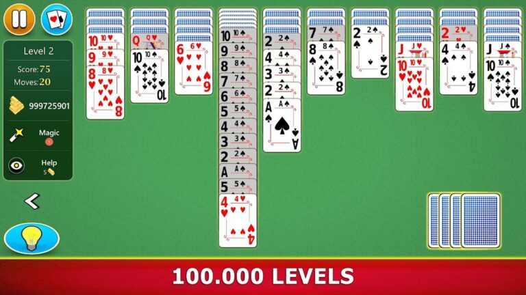 Android 用 Spider Solitaire Mobile