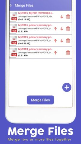 Pisahkan & Gabungkan file PDF untuk Android