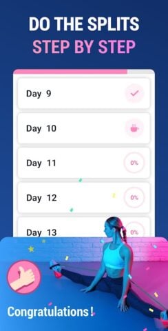Spagat Lernen in 30 Tagen für Android