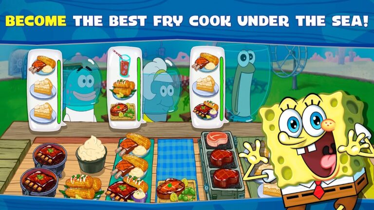 Губка Боб: готовка бургеров! для Android