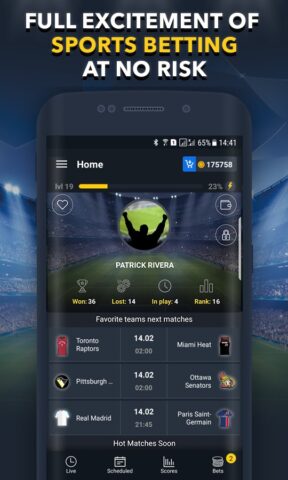 Android 版 Sports Betting Game – BETUP