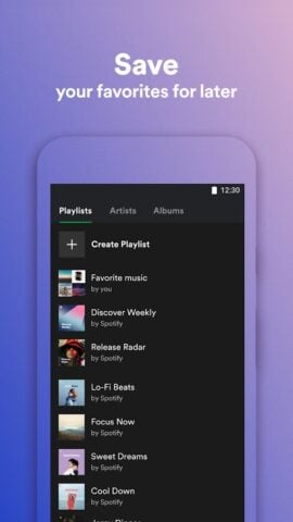 Android 用 Spotify Lite