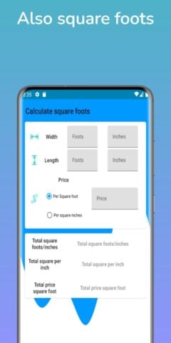 Android için Square Meter Calculator