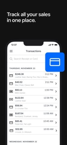 Square Point of Sale (POS) cho iOS