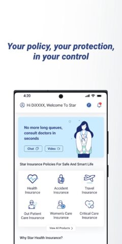 Star Health สำหรับ Android