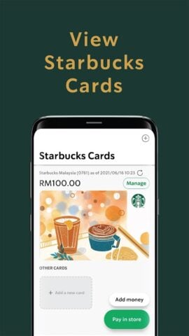 Android 版 Starbucks Malaysia