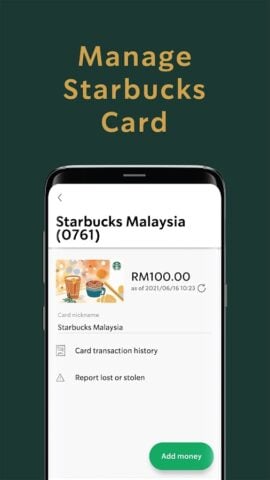 Android용 Starbucks Malaysia