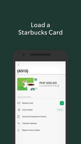 Starbucks Philippines สำหรับ Android