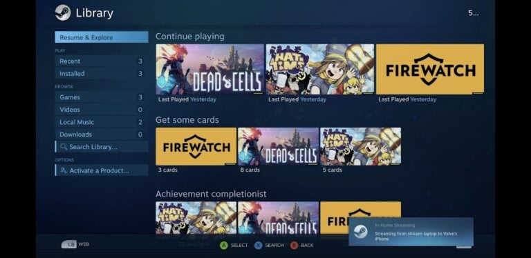 Steam Link para Android