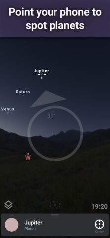 iOS için Stellarium Mobile – Star Map
