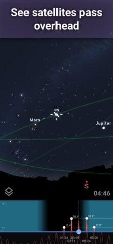 iOS için Stellarium Mobile – Star Map