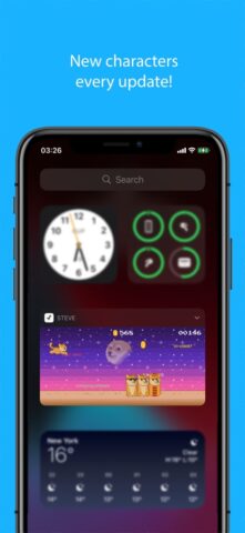 iOS 版 Steve | Widget Dinosaur Game