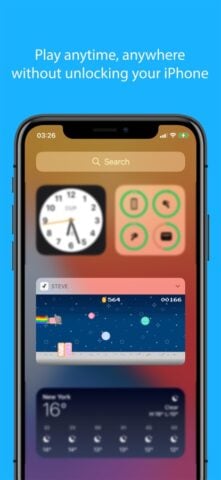 Steve – Juego Widget para iOS